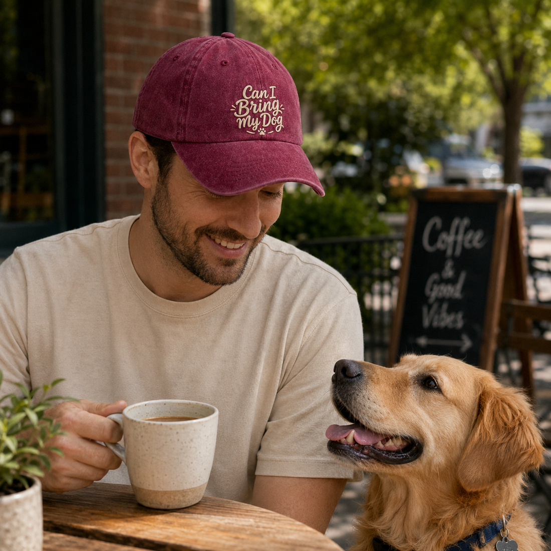 The Perfect Cap for Dog Lovers: Novelty Embroidered Designs