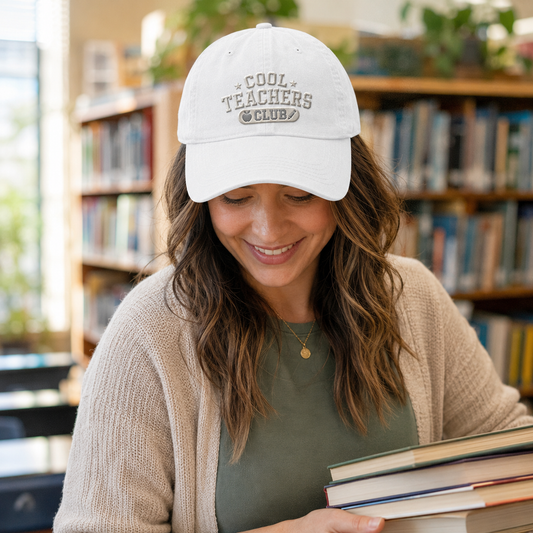 Embroidered Caps for Teachers: Appreciation Week Gift Ideas