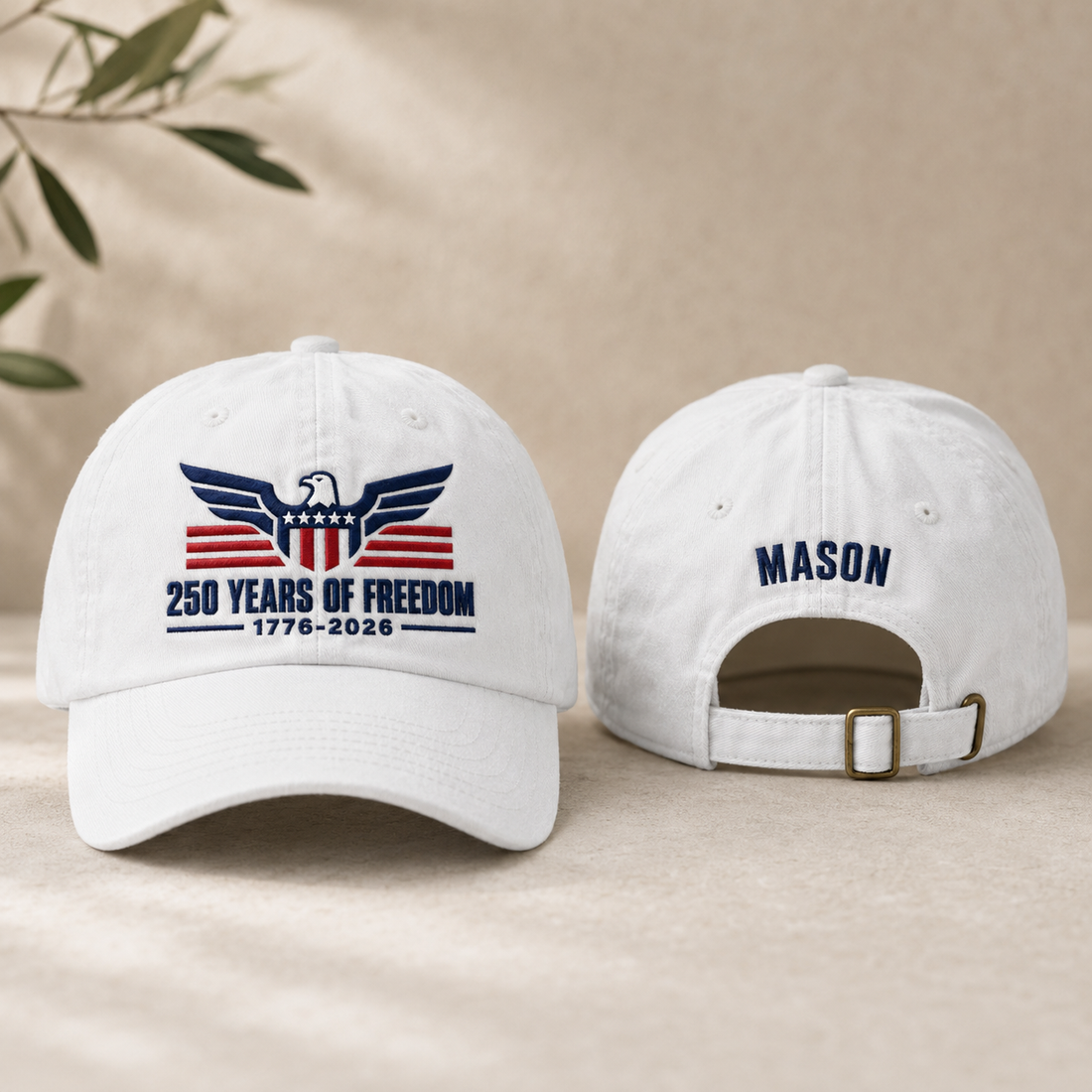 Patriotic Embroidered Caps: Celebrate American Pride in Style