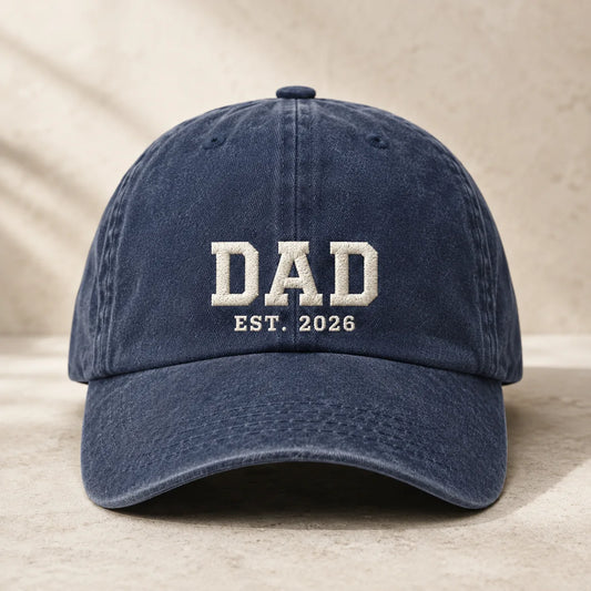 Embroidered Caps for New Dads: First-Time Father Gift Guide