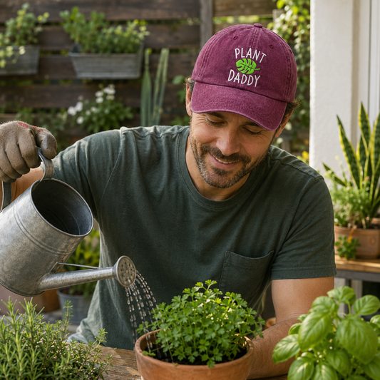Cottagecore Embroidered Caps: Botanical and Woodland Designs