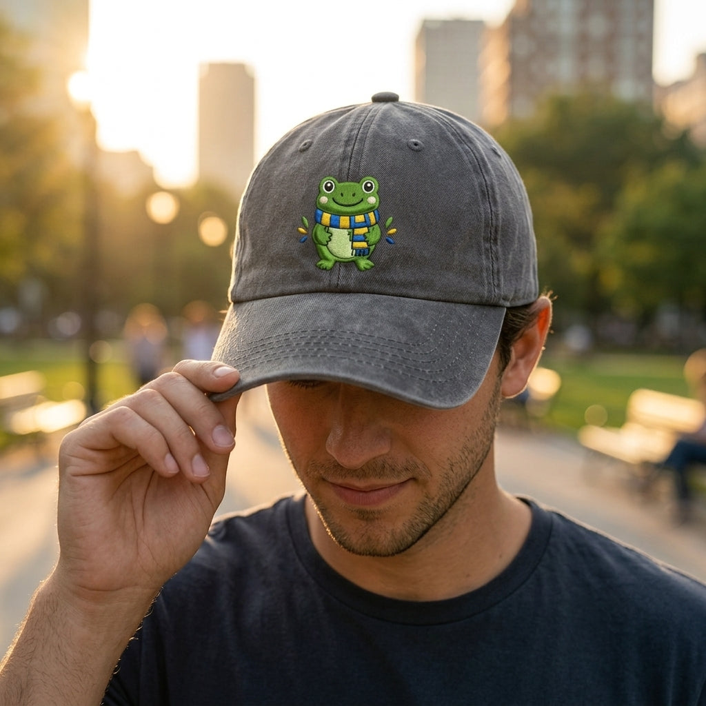 Embroidered Caps for Yoga and Wellness Enthusiasts