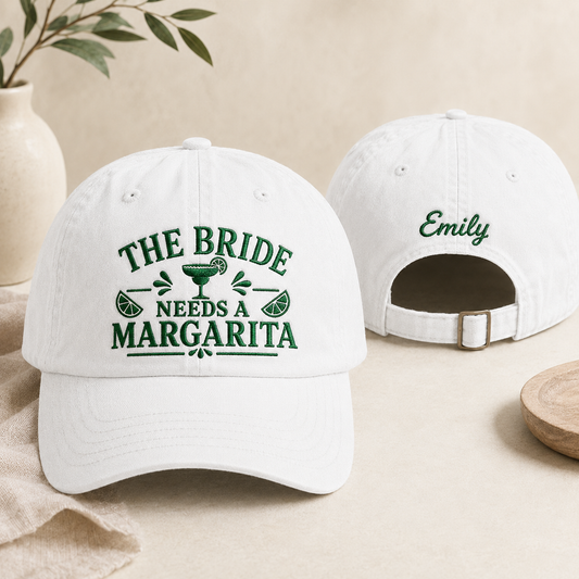 Tropical Cocktail Embroidered Caps: Summer's Most Fun Accessories