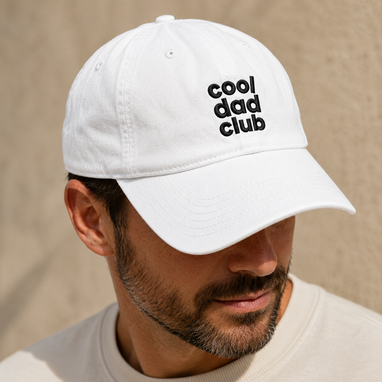 Cool Dad Club Washed Cap, Father's Day Gift for Dads - Washed Cap - lifestyle view 3
