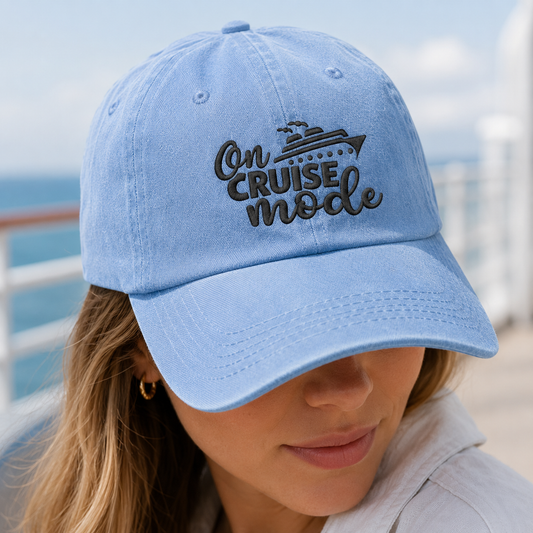 Washed Cap, Adjustable Cotton Baseball Hat for Everyday Casual Wear - Washed Cap - lifestyle view 3