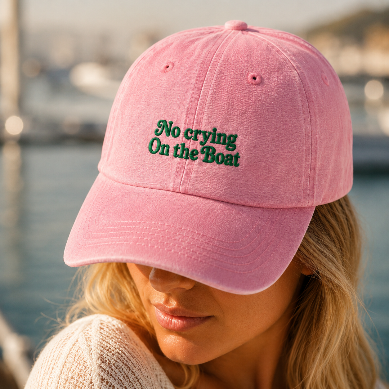 ... - Washed Cap - lifestyle view 4