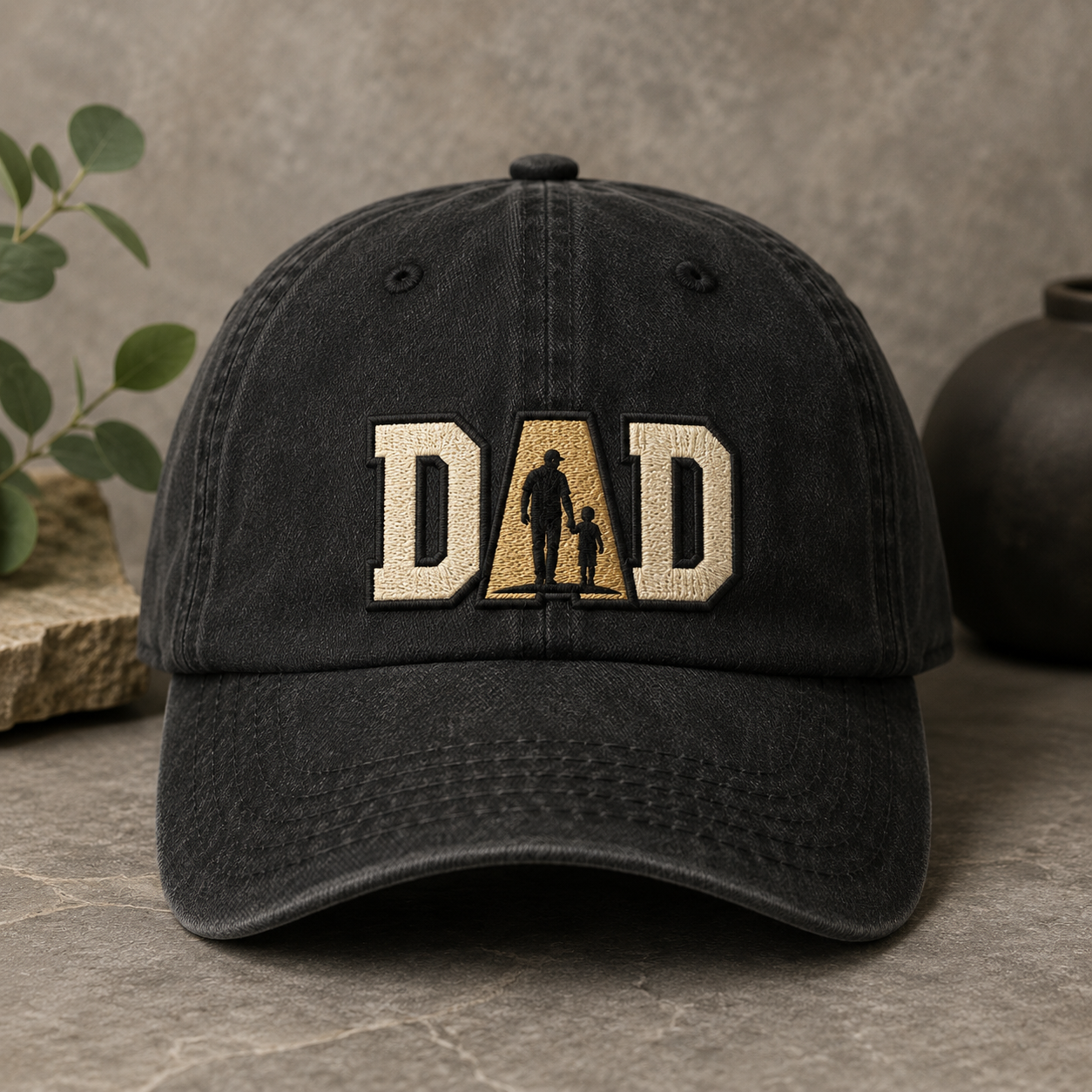 ... - Washed Cap - detail view