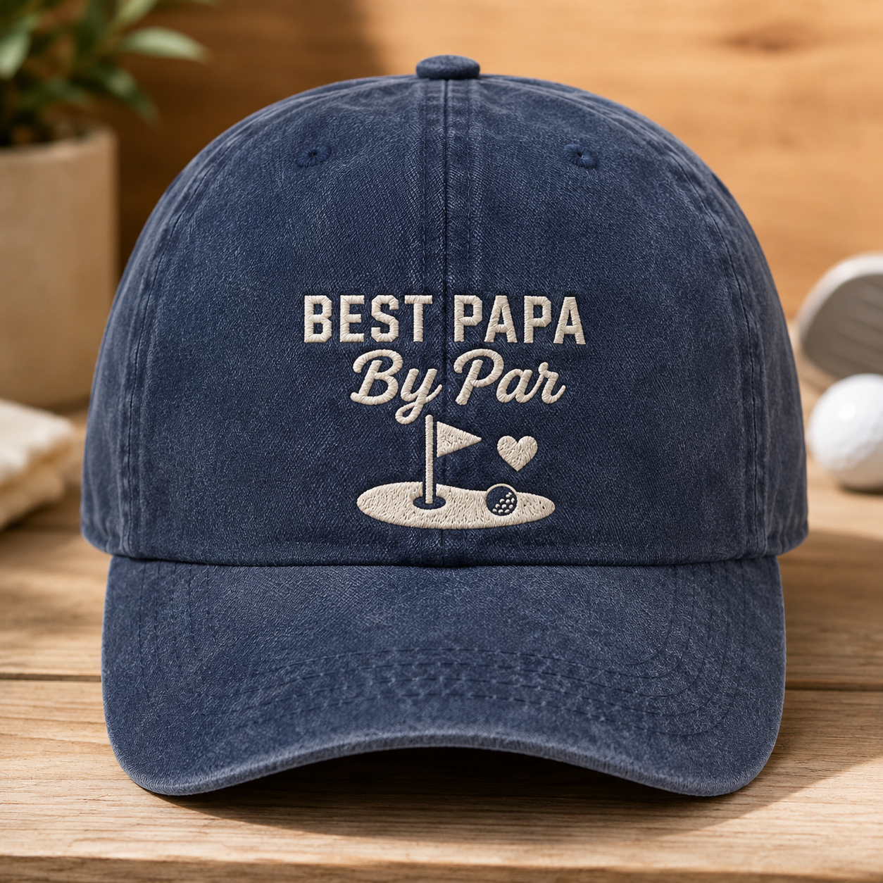... - Washed Cap - front view