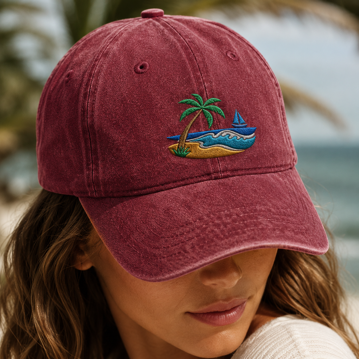 ... - Washed Cap - lifestyle view 3
