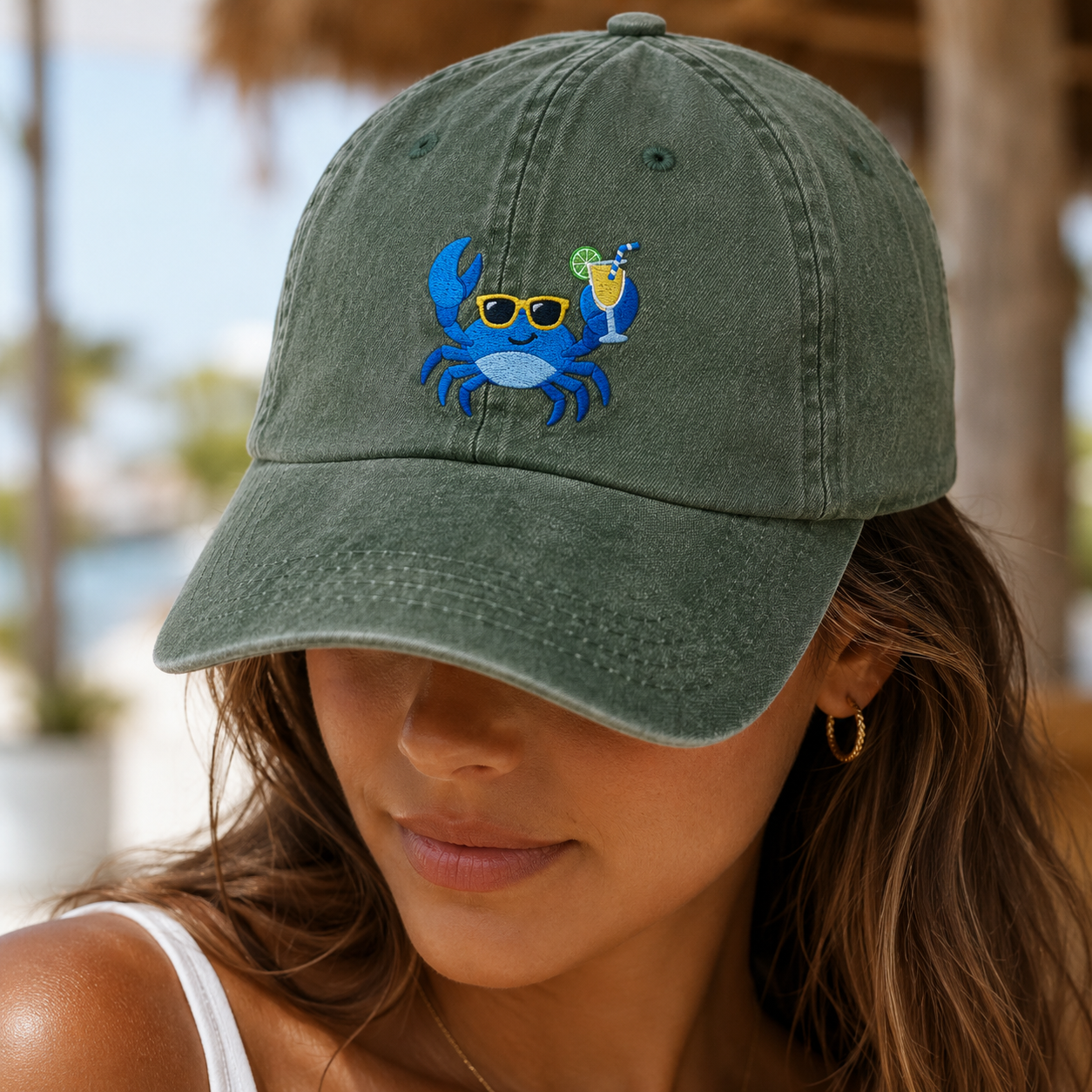 ... - Washed Cap - lifestyle view 3
