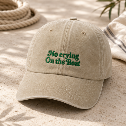 ... - Washed Cap - detail view