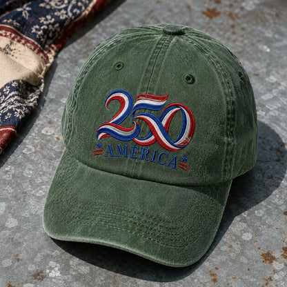 250 America Washed Cap - washed cap - lifestyle