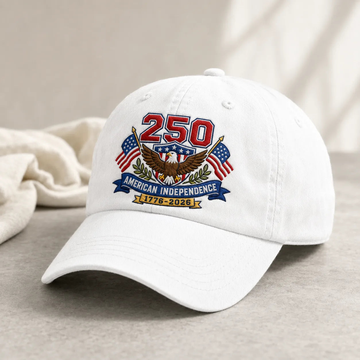 250 American Independence Patriotic Washed Cap - washed cap - lifestyle