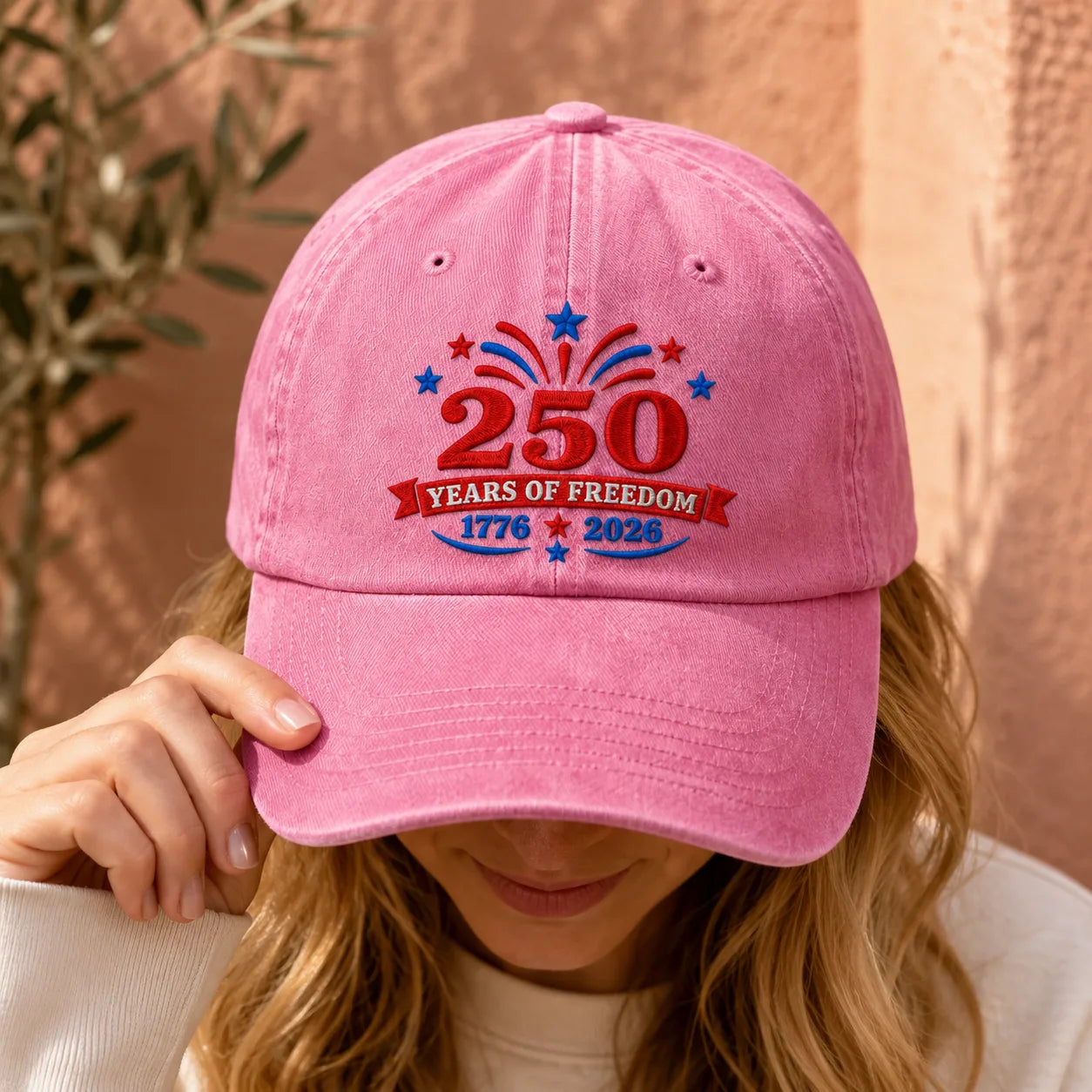 250 Years of Freedom Bold Washed Cap - washed cap - packaging
