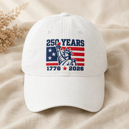 250 Years Washed Cap - washed cap - detail