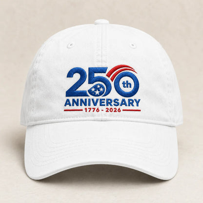 250th Anniversary Washed Cap - washed cap - front view