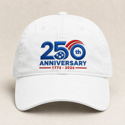 250th Anniversary Washed Cap - washed cap - front view