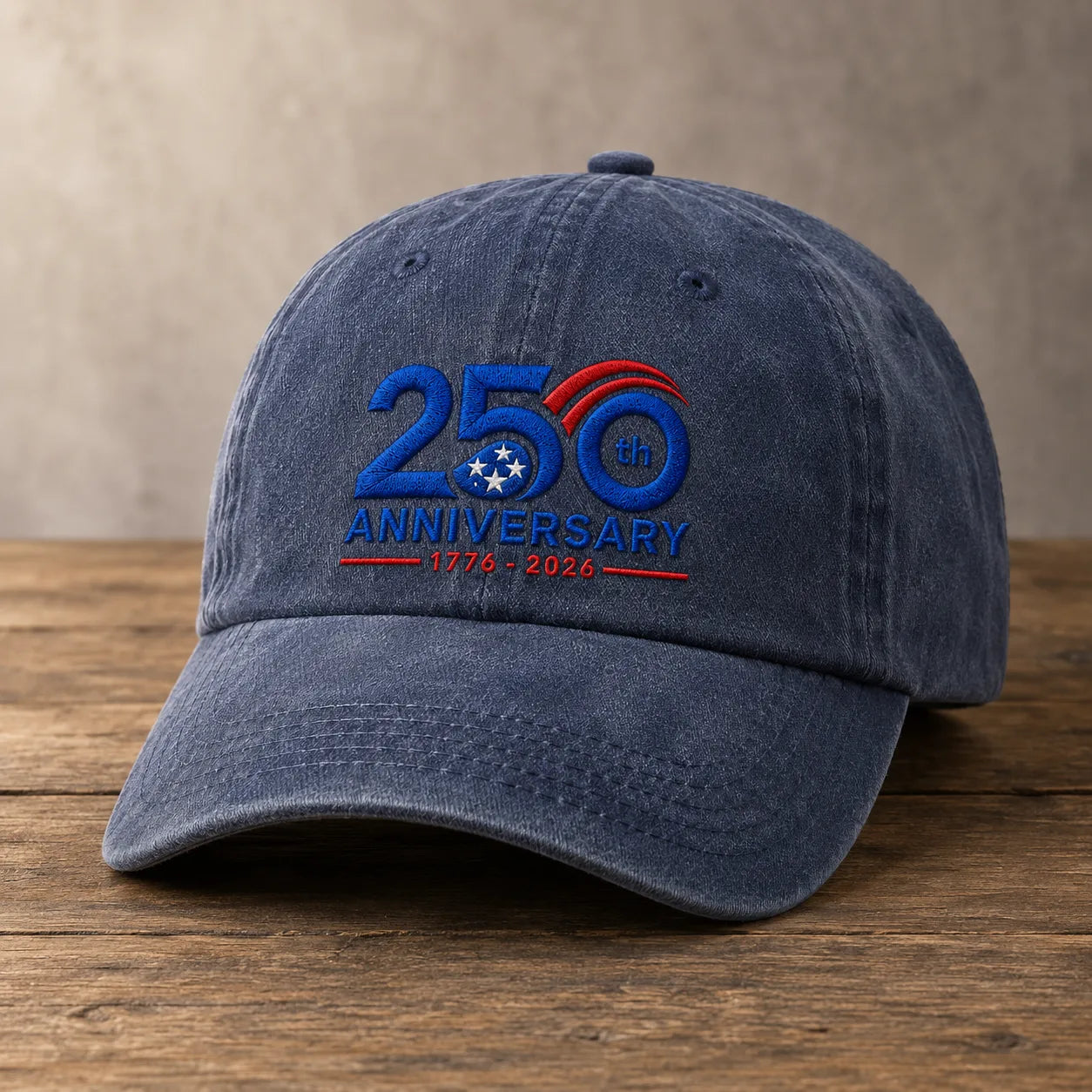 250th Anniversary Washed Cap - washed cap - lifestyle