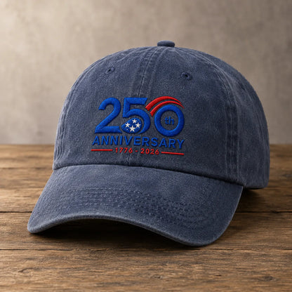 250th Anniversary Washed Cap - washed cap - lifestyle