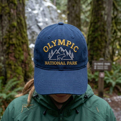 National Park Embroidered Hat | Choose from 44 Parks | Vintage Dad Cap for Hiking, Camping & Outdoor Adventures
