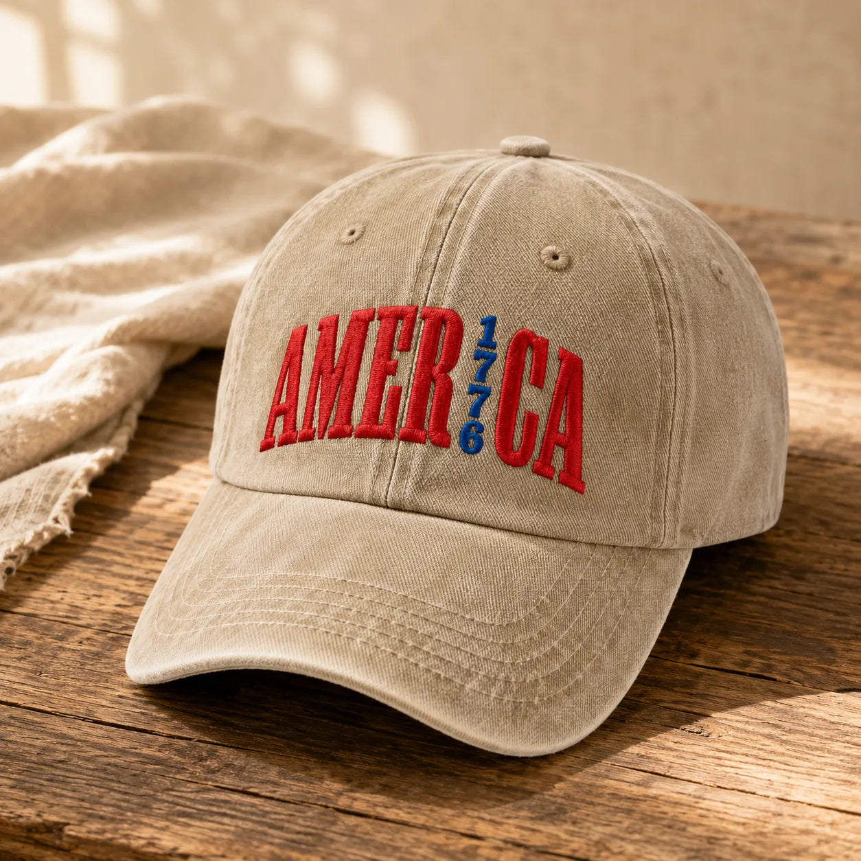 America 1776 Washed Cap - washed cap - lifestyle