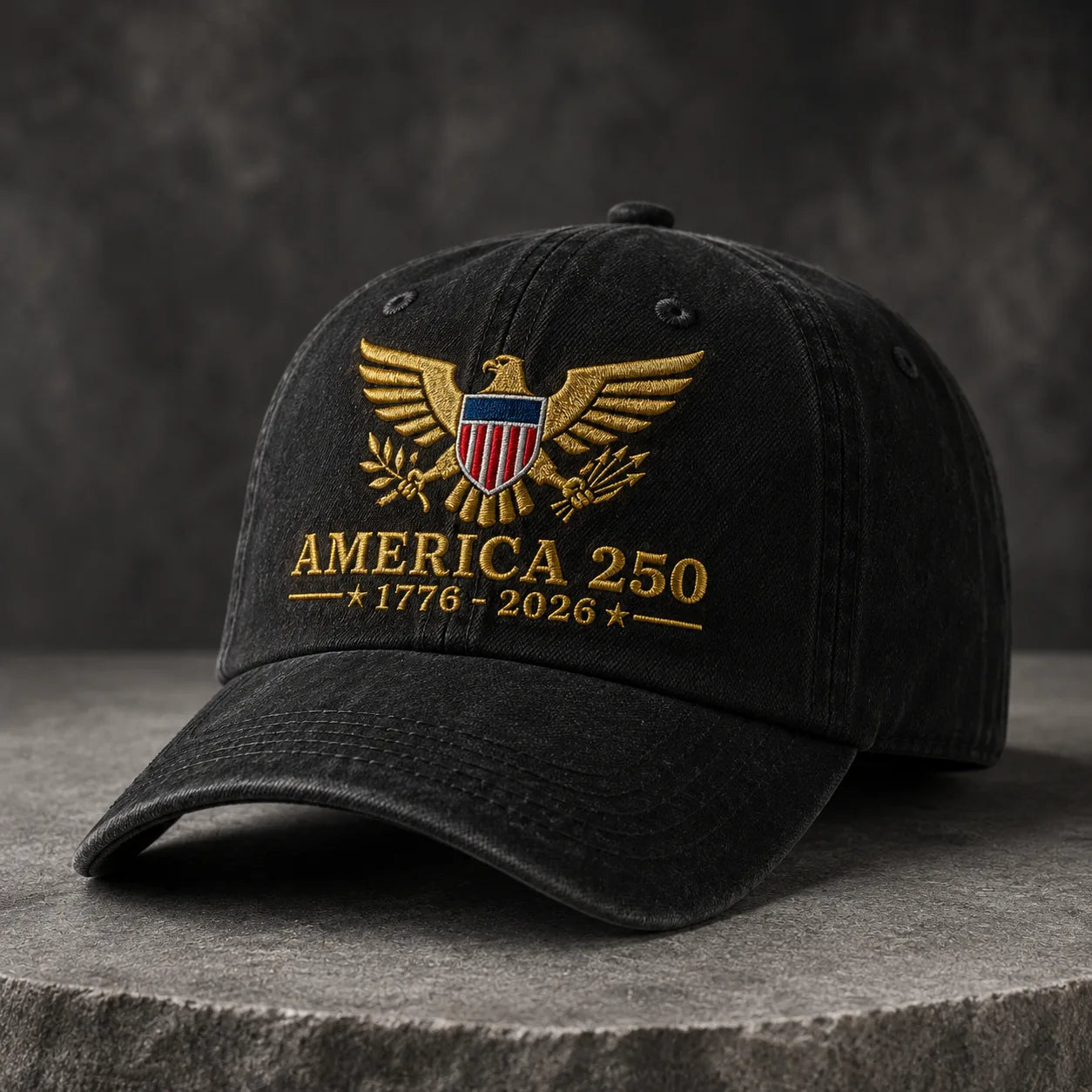 America 250 1776-2026 Washed Cap - washed cap - lifestyle