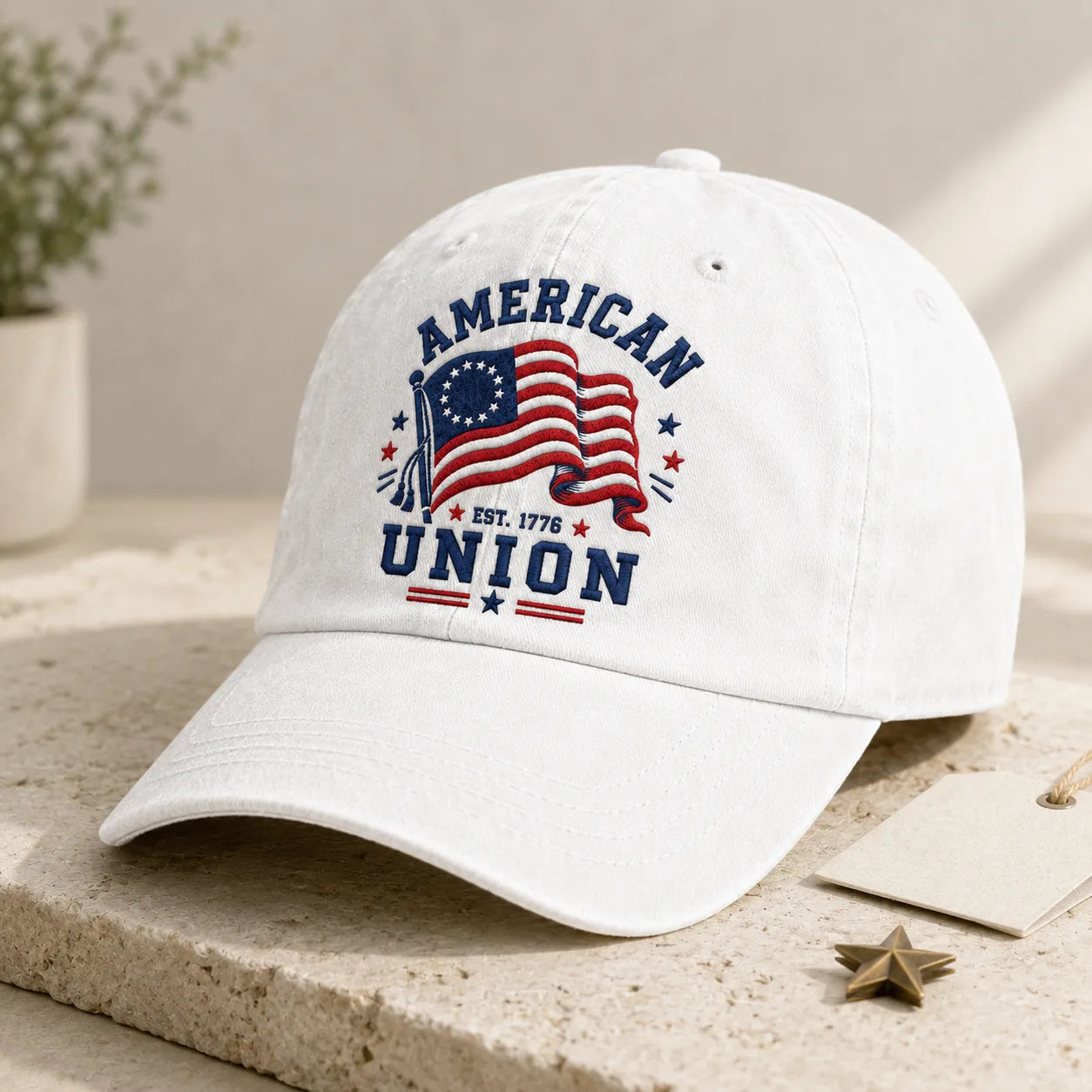 American Union Washed Cap - washed cap - lifestyle