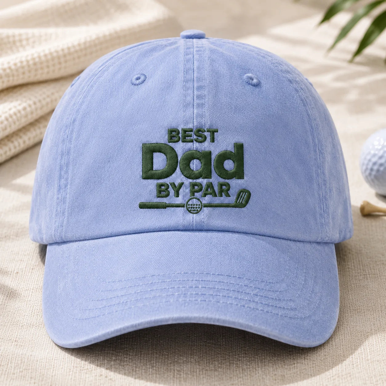 Best Dad By Par Papa Washed Cap - washed cap - lifestyle