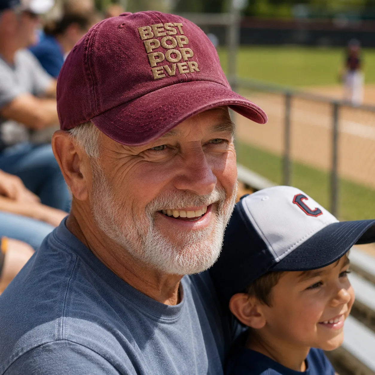 Best Pop Pop Ever Washed Cap - washed cap - lifestyle