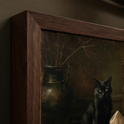 Black Cat Toilet Paper Wall Art Decor - Wall Art Decor - packaging