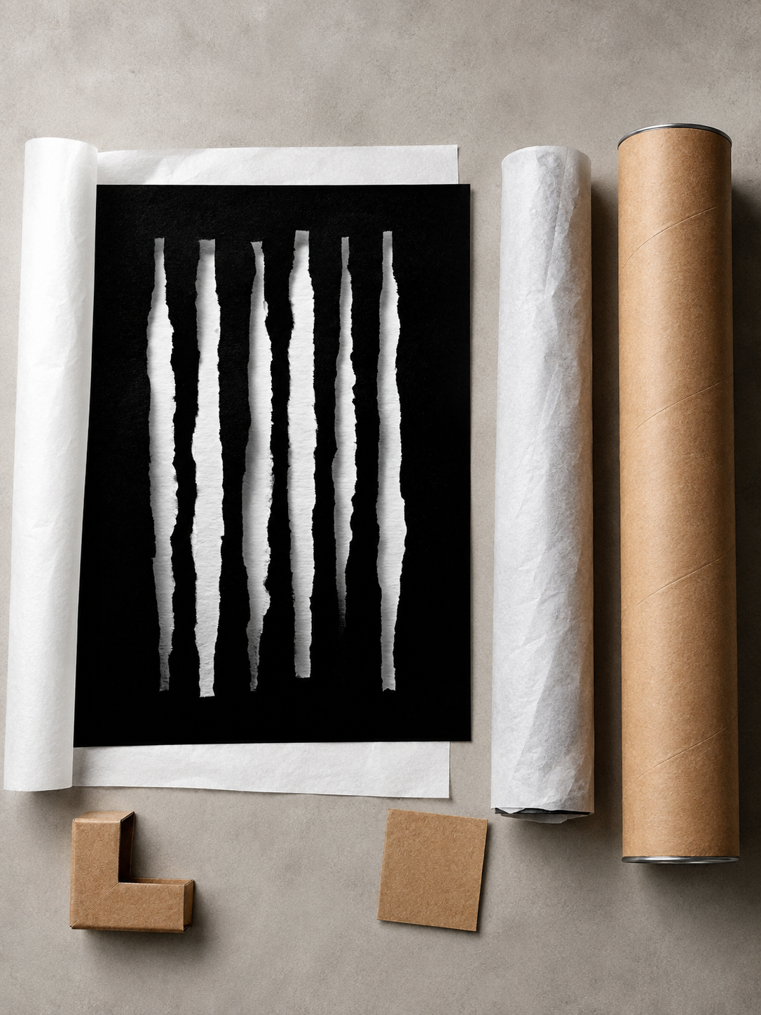 Black White Minimalist Wall Art - Wall Art Decor - lifestyle shot