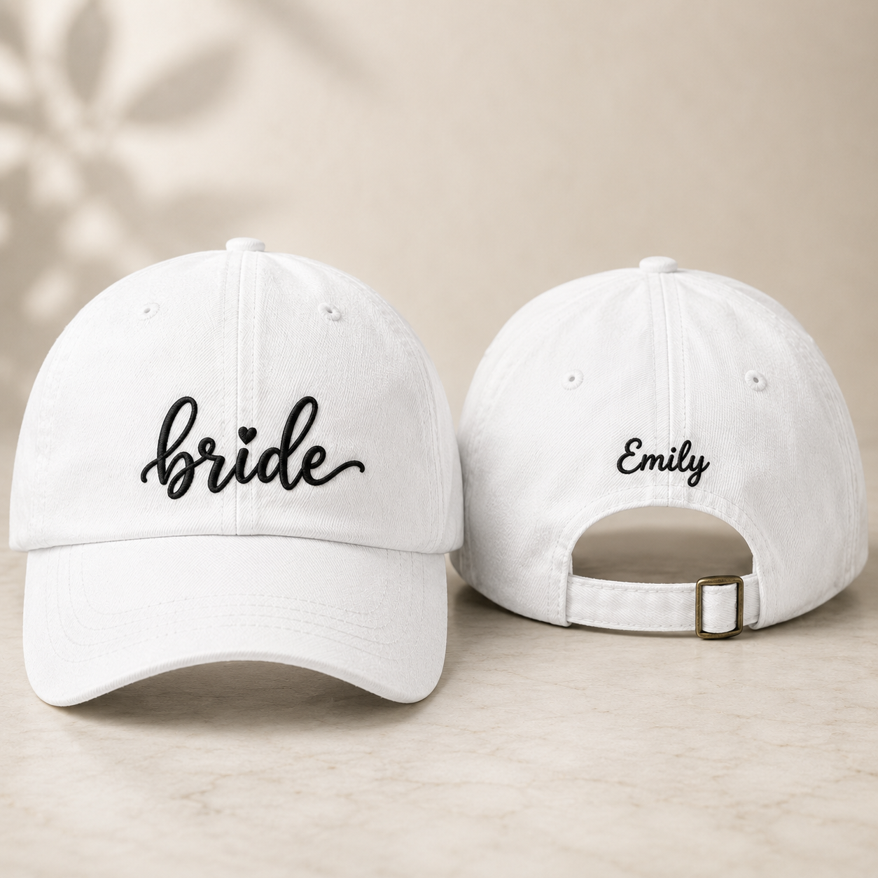 Bride Script Washed Cap - Washed Cap - front view