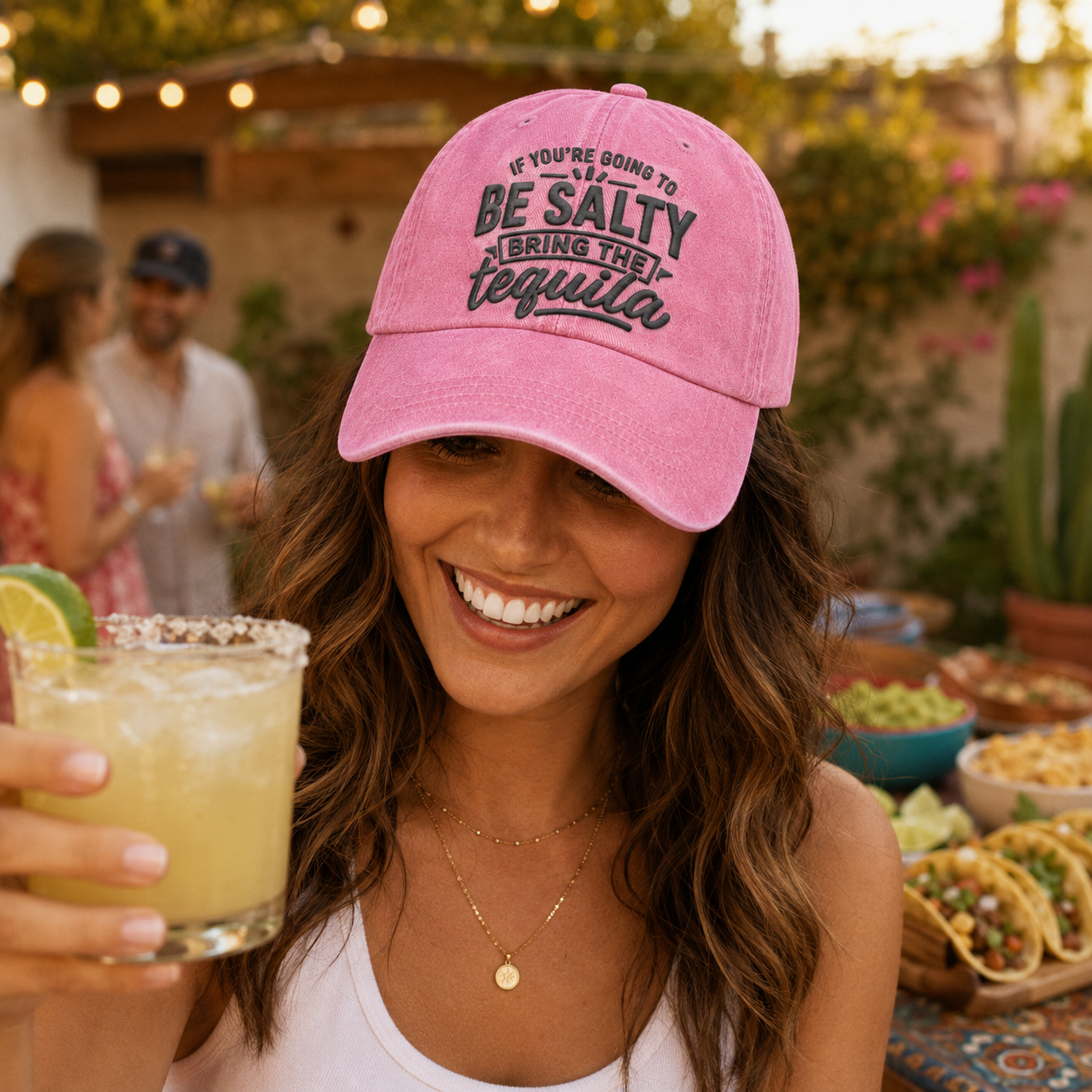 Bring The Tequila Washed Cap - Washed Cap - detail