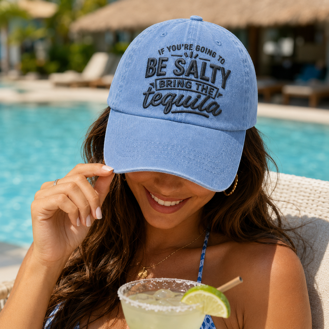 Bring The Tequila Washed Cap - Washed Cap - lifestyle