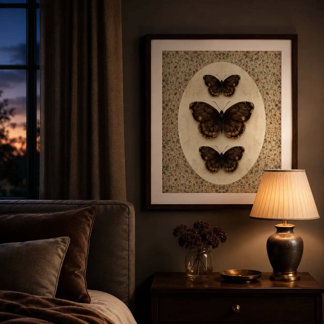 Butterfly Specimen Wall Art Decor - Wall Art Decor - lifestyle