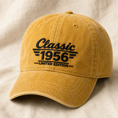 Classic Custom Year Limited Edition Washed Cap - washed cap - lifestyle