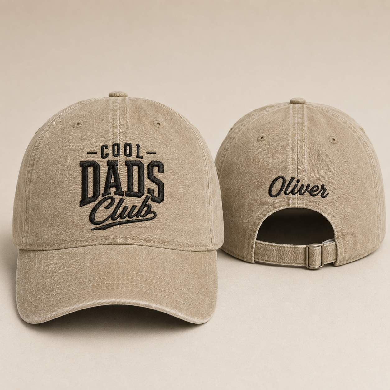 Cool Dads Club Washed Cap