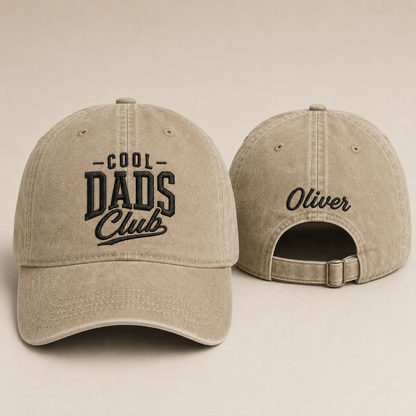 Cool Dads Club Washed Cap