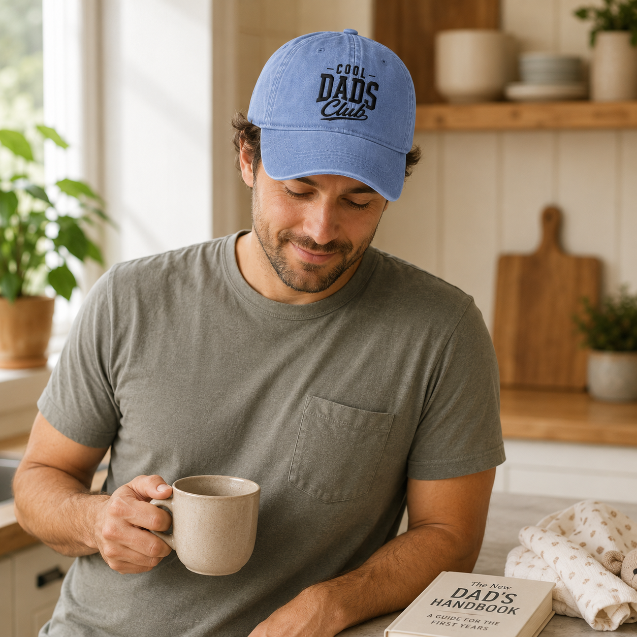 Cool Dads Club Washed Cap