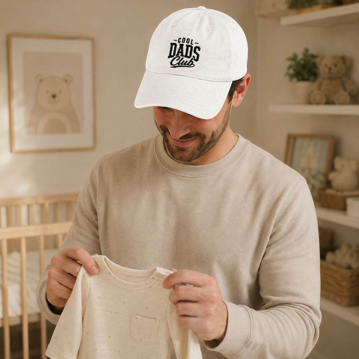 Cool Dads Club Washed Cap
