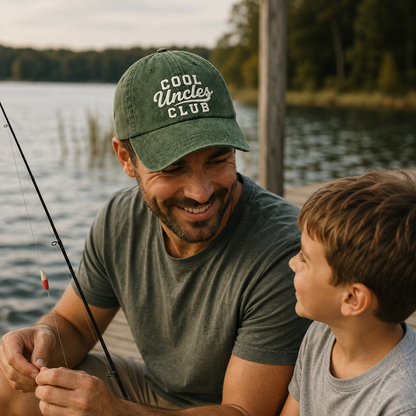 Cool Uncles Club Washed Cap - Washed Cap - lifestyle