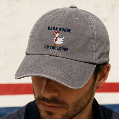 Dada Goose On The Loose Washed Cap - washed cap - front view