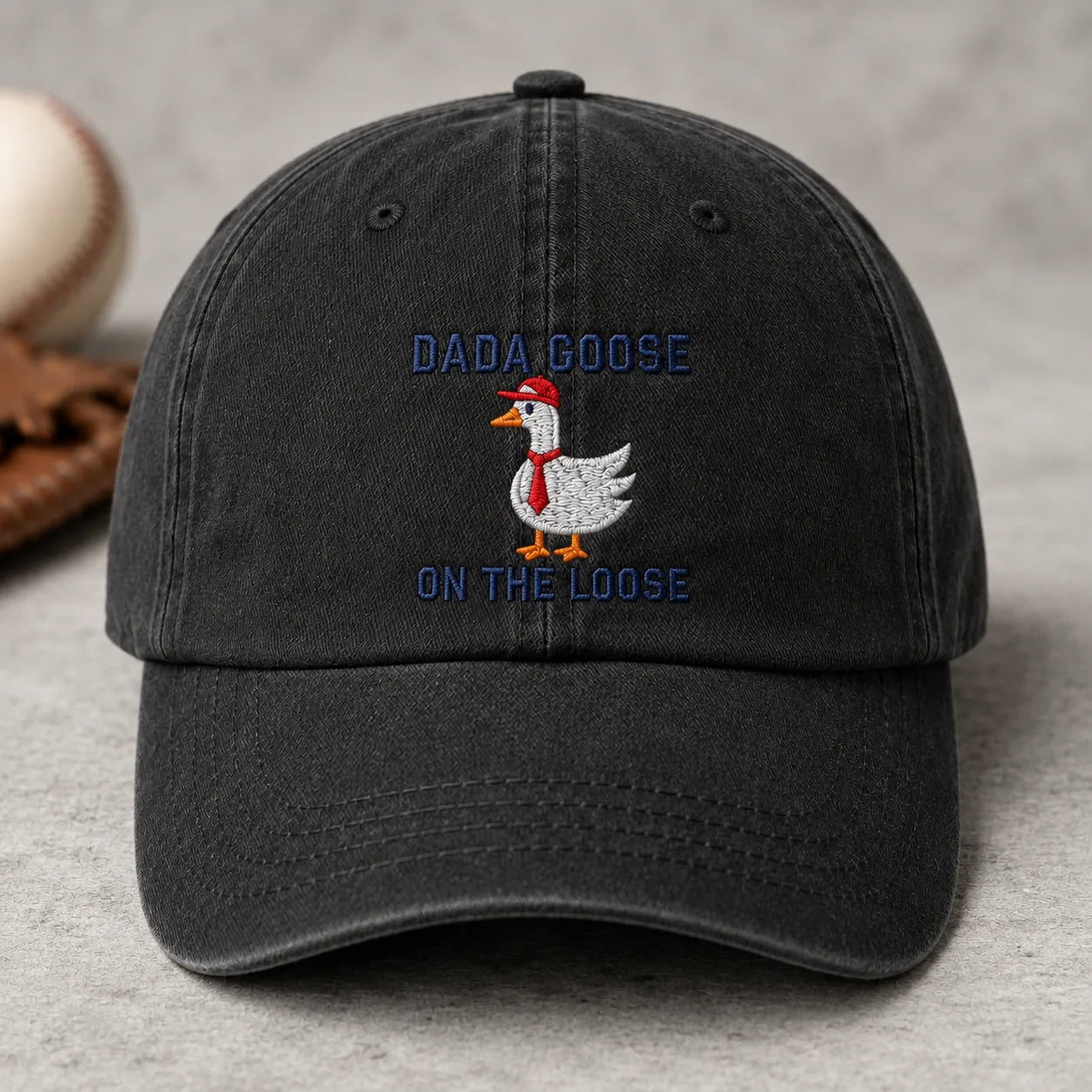 Dada Goose On The Loose Washed Cap - washed cap - lifestyle