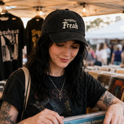 Delightful Freak Washed Cap - Washed Cap - lifestyle