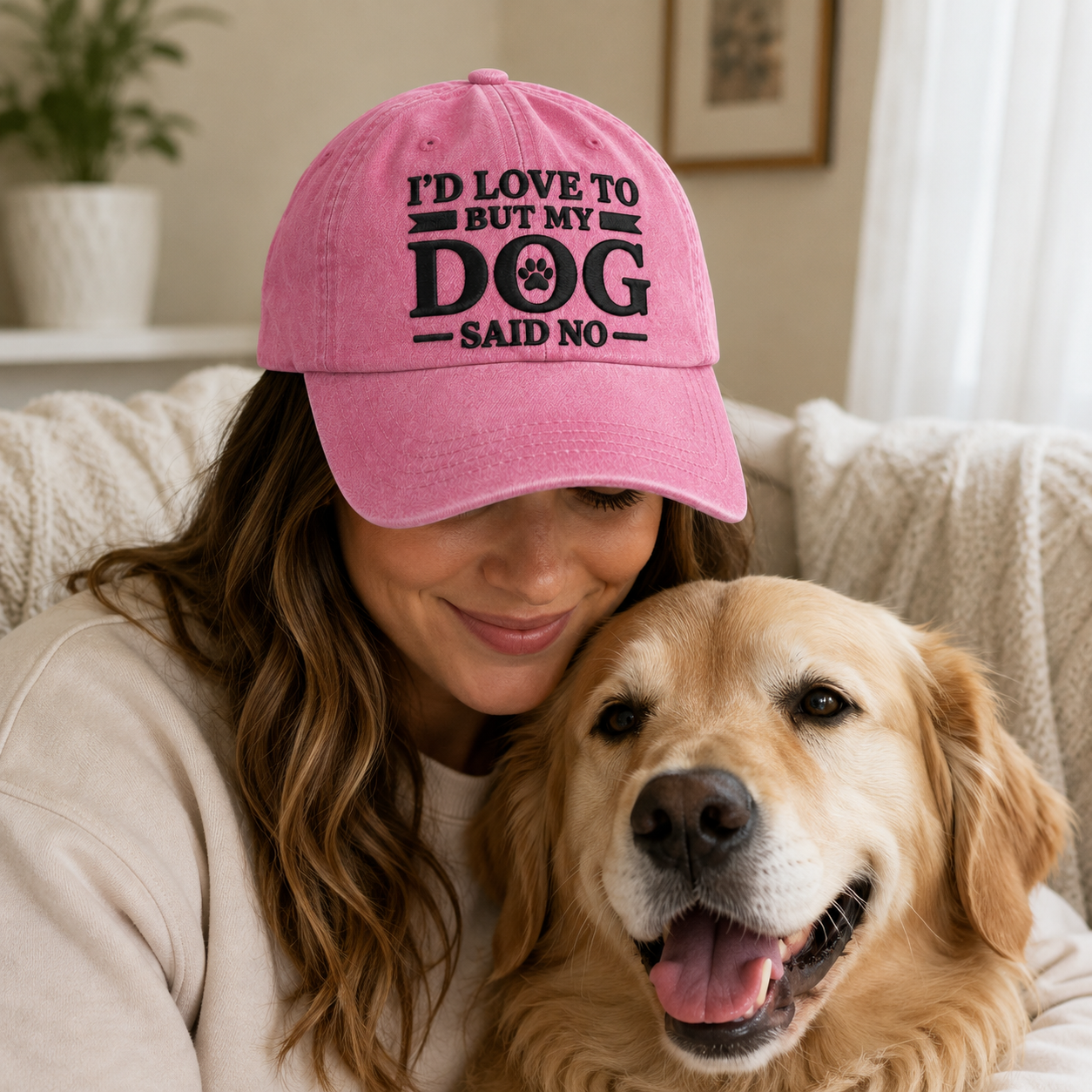 Dog Said No Washed Cap - Washed Cap - detail