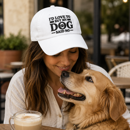 Dog Said No Washed Cap - Washed Cap - lifestyle