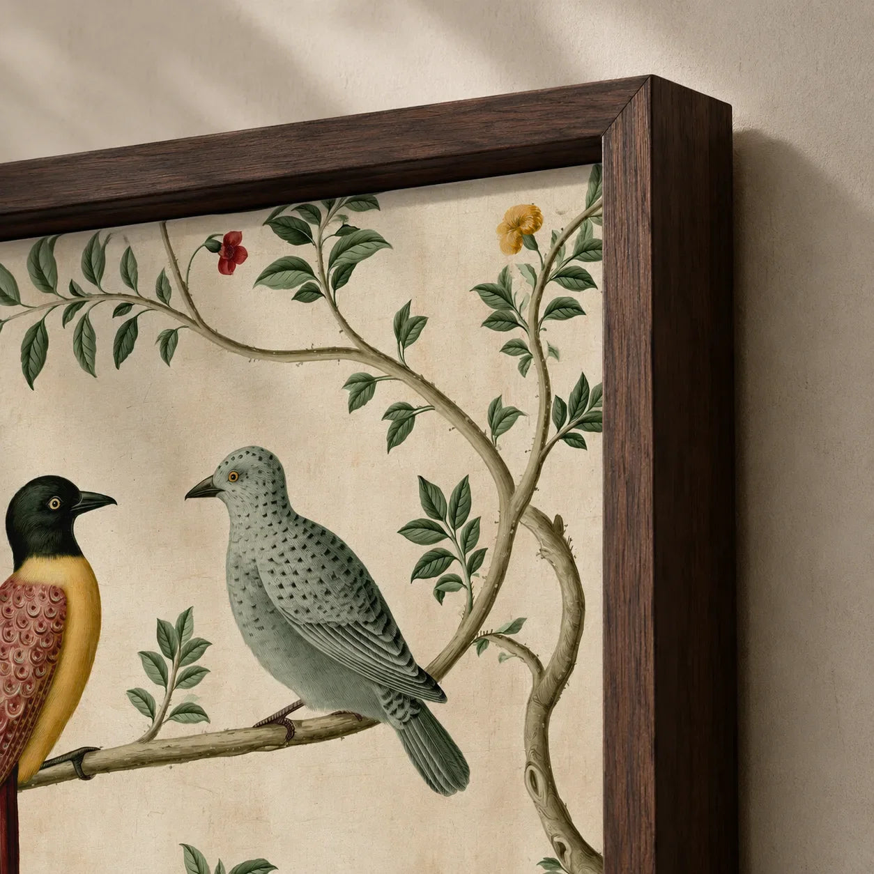Exotic Bird Duo Wall Art Decor - Wall Art Decor - packaging