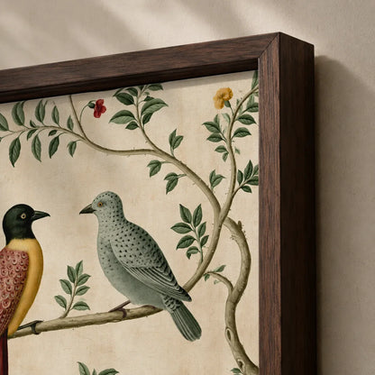 Exotic Bird Duo Wall Art Decor - Wall Art Decor - packaging