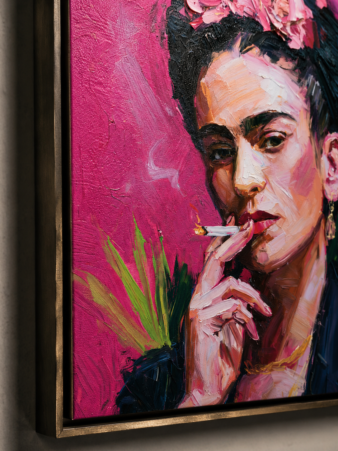 Frida Kahlo-inspirerad Poster - Wall Art Decor - packaging - frida kahlo inspired wall art, frida kahlo inspired art print