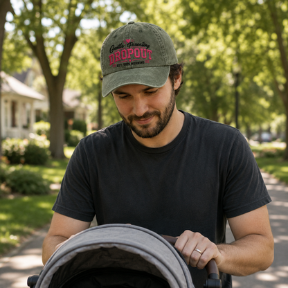 Gentle Parenting Dropout Washed Cap - Washed Cap - lifestyle